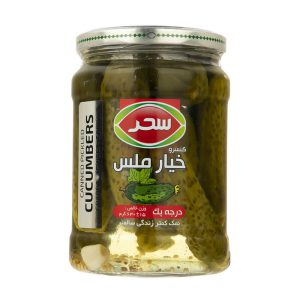 کنسرو خیار ملس سحر