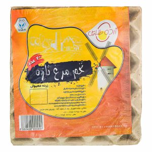 تخم مرغ 20 عددی زرده طلایی