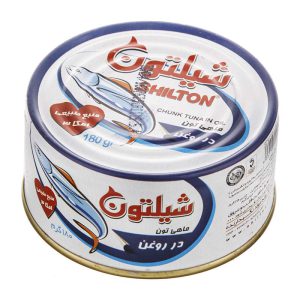 کنسرو ماهی با درب کلیدی 180گرمی شیلتون