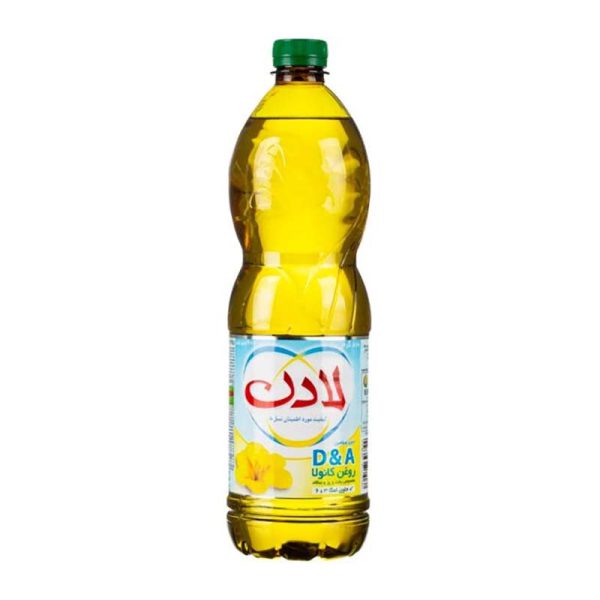 روغن مایع کانولا 810 گرمی ویتامین (A-D) آبی لادن