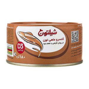 کنسرو ماهی دودی با درب کلیدی 180 گرمی شیلتون