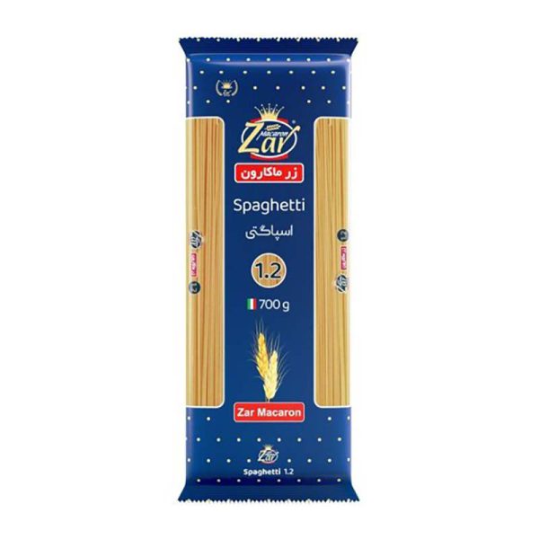ماکارونی 1.2رشته ای 700gزر ماکارون
