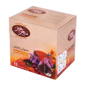 دمنوش زعفرانی 12 عددی سحر خیز