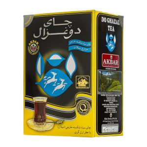 چای عطری 100% خالص خارجی جعبه مقوایی250 گرمی دوغزال