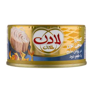 کنسرو ماهي تن دودي 180گرمي طلايي لادن
