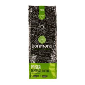 قهوه اسپرسوی پریسکا 250 گرمی بن مانو