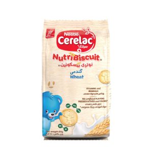 بیسکوئیت نوتری گندمی 80گ سرلاک