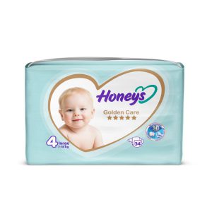 پوشک سایز 4 بسته 34 ع هانیز