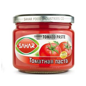 رب گوجه فرنگي 1550 گرم شيشه اختصاصي سحر