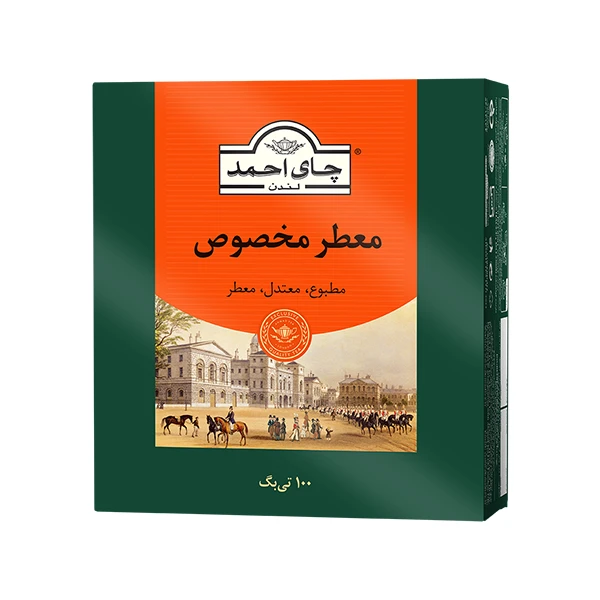 چای کیسه ای عطری احمد 100 عددی