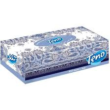 دستمال کاغذی 100 برگ 3لایه تنو