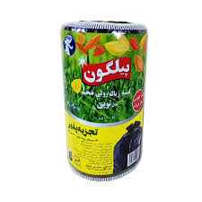 کيسه زباله رولي توپي يک کيلويي بزرگ مشکي 90*70 پيلگون