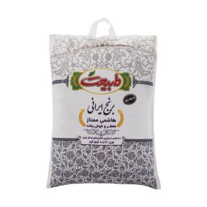 برنج ايراني هاشمي ممتاز 10 کيلويي طبيعت