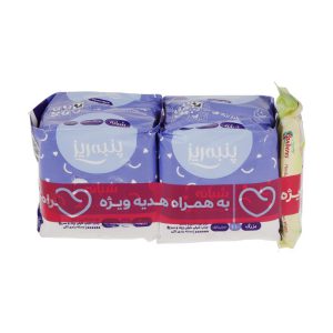 پک 2عددی نواربهداشتی شبانه بزرگ +دستمال مرطوب رایگان پنبه ریز