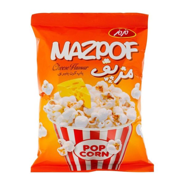 پاپ کورن پنیری متوسط 65 گرم مزمز