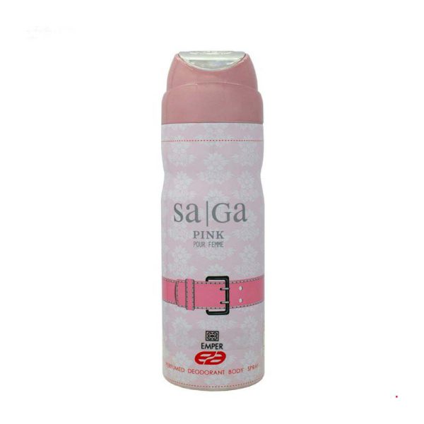 اسپری بدن200میل (EA) SAGA PINK WOMEN