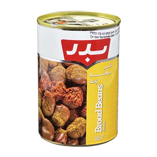 کنسرو باقلا 430 گرمي بدر