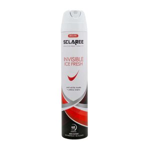 اسپري بدن ضد تعريق invissible ice fresh خنک و تلخ مردانه 200ميل برند اسکلاره