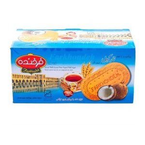 بیسکویت 450گرمی زبان نارگیلی فرخنده