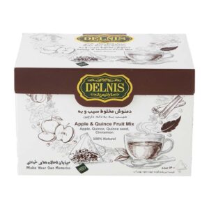 دمنوش سيب و به هرمي 14عددي دلنيس