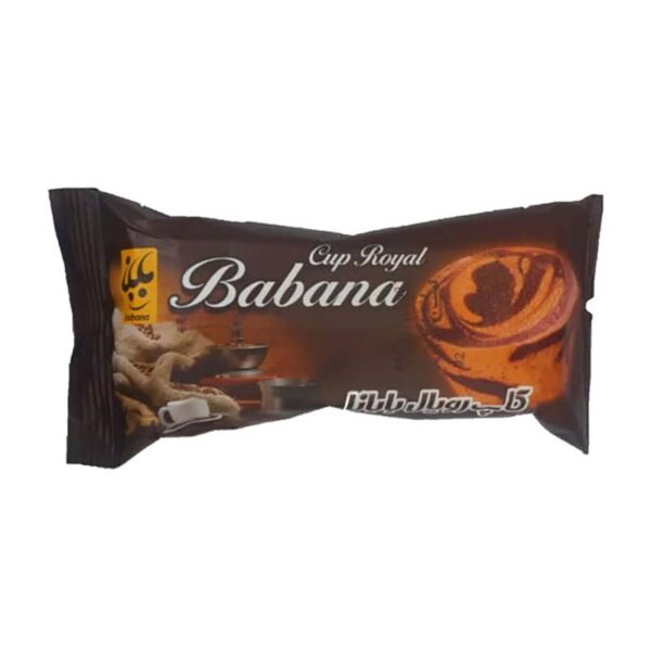 کیک روغنی دوقلو ساده و کاکائویی با مغزی کرم کاکائوکاپ رویال 60گرم بابانا کیک روغنی دوقلو ساده و کاکائویی با مغزی کرم کاکائوکاپ رویال 60گرم بابانا