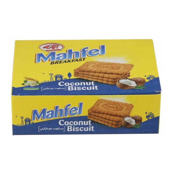 بیسکوئیت نارگیلی با شهد توت 480گ محفل جمانه بیسکوئیت نارگیلی با شهد توت 480گ محفل جمانه