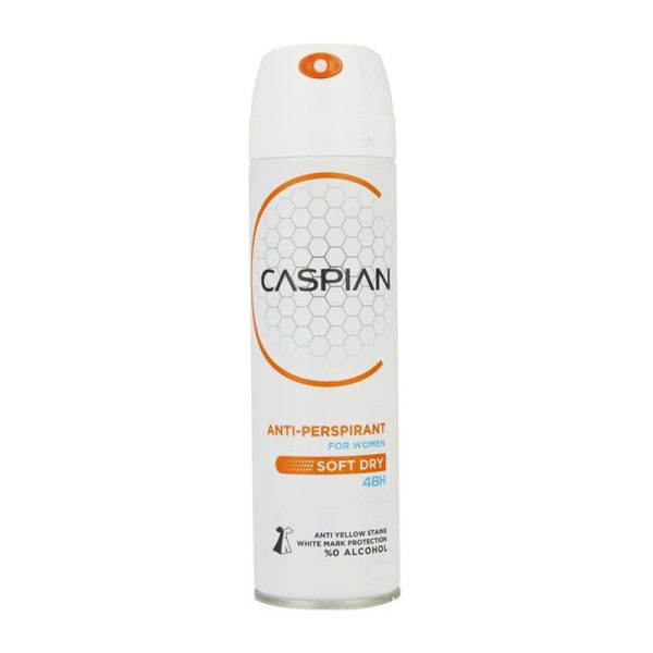 اسپری ضدتعریق زنانه 150م Soft Dry کاسپین