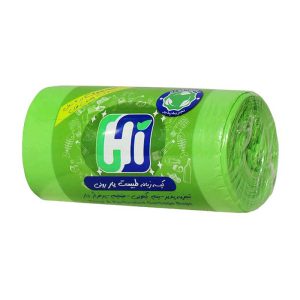 کیسه زباله نیم کیلویی تجزیه پذیر سایز متوسط 55*70 Hi