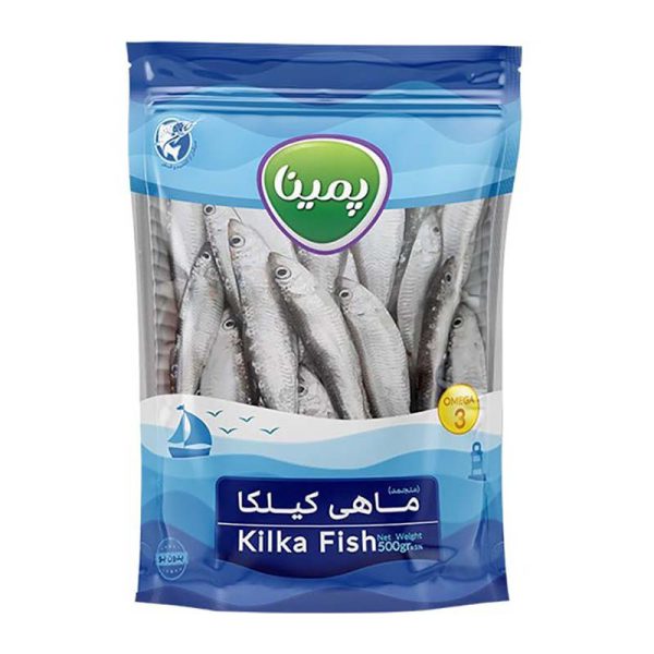 ماهی کیلکا کامل منجمدی 1000گرمی پمینا