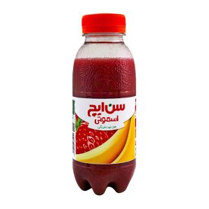 اسموتی موز توت فرنگی پت 300گرم سن ایچ