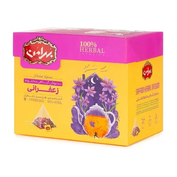 دمنوش معجون زعفراني لوکس 12ع بهرامن