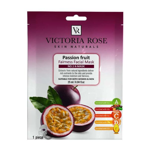 ماسک صورت ورقه ای پشن فروت 25 م ویکتوریا رز