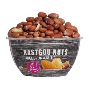 بادام زمینی شور 600گ راستگو