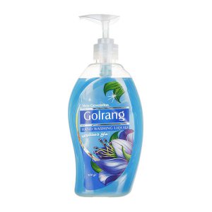 مایع دستشویی صدفی  آبی حاوی ویتامین  500گ گلرنگ