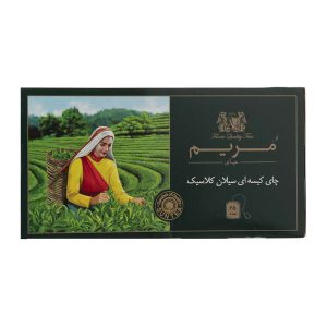 چای کیسه سیلان ارل گری انولوپ دار 25ع 50گ مریم