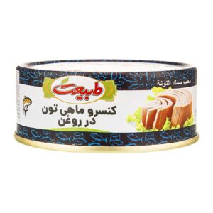 کنسرو ماهی تن در روغن 120گرم طبیعت