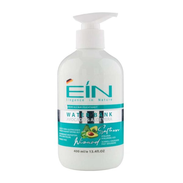 کرم پمپی آبرسان هیالورونیک آلوئه ورا 400م EIN