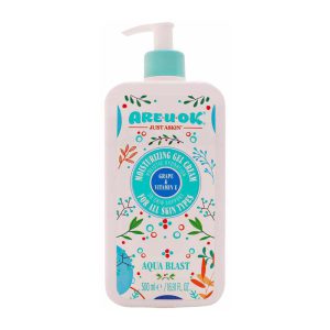 کرم ژل پمپی آبرسان انگور ویتامین AQUA 500ml - E آر یو اوکی