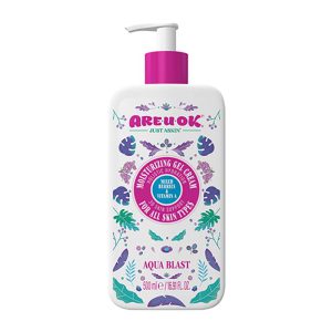 کرم ژل پمپی آبرسان تمشک ویتامین AQUA 500ml - A آر یو اوکی