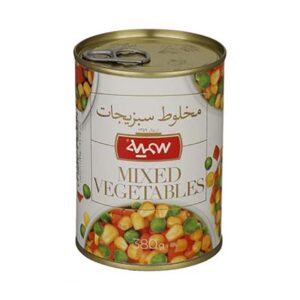 کنسرو مخلوط سبزیجات 380 گ سمیه