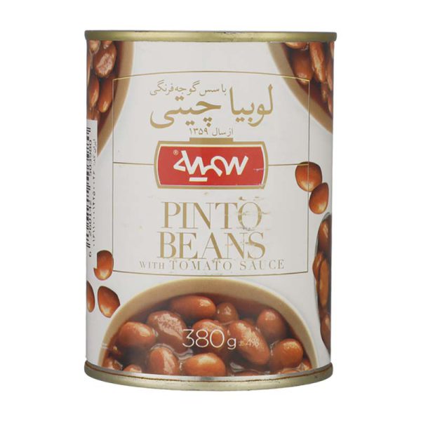 کنسرو لوبیا چیتی 380 گ سمیه