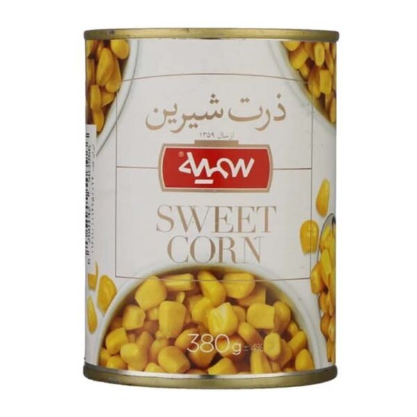 کنسرو ذرت شیرین 380 گ سمیه