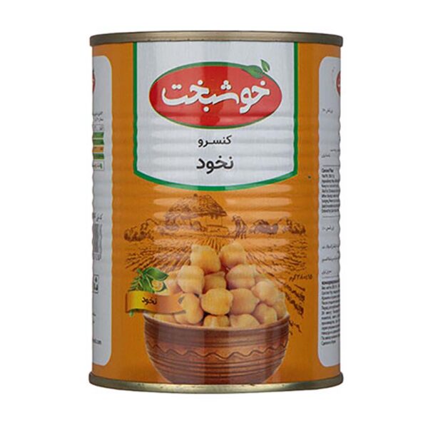 کنسرو نخود آبگوشتی 380 گرم خوشبخت