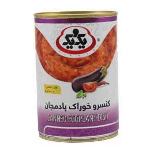 کنسرو خوراک بادمجان درب آ.ب 400گ یک و یک