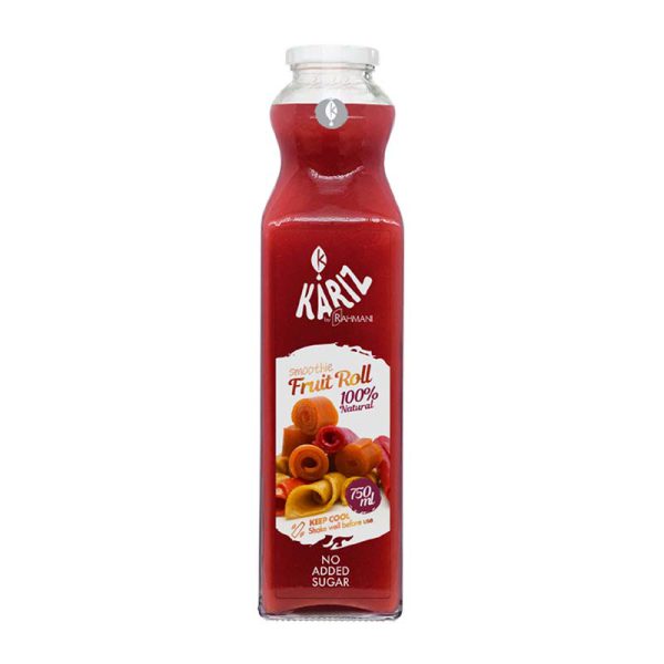 اسموتی لواشک 100% شیشه 750cc کاریز