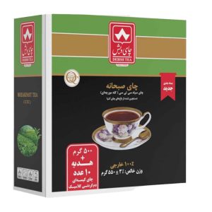 پک چای سی تی سی 500گ+ 10ع تی بگ دم کردنی دبش