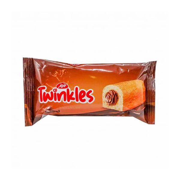 کیک Twinkles وانیلی با کرم کاکائو 40گ مزمز