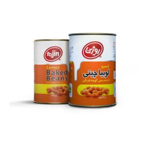 کنسرو لوبیا در سس گوجه 400گ روژین تاک