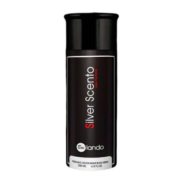 اسپري خشبو کننده بدن SILVER SCENTO 200ml بايلندو