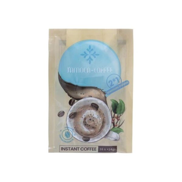 پودر قهوه 1*2 ساشه 16 عددی جاموکا پودر قهوه 1*2 ساشه 16 عددی جاموکا